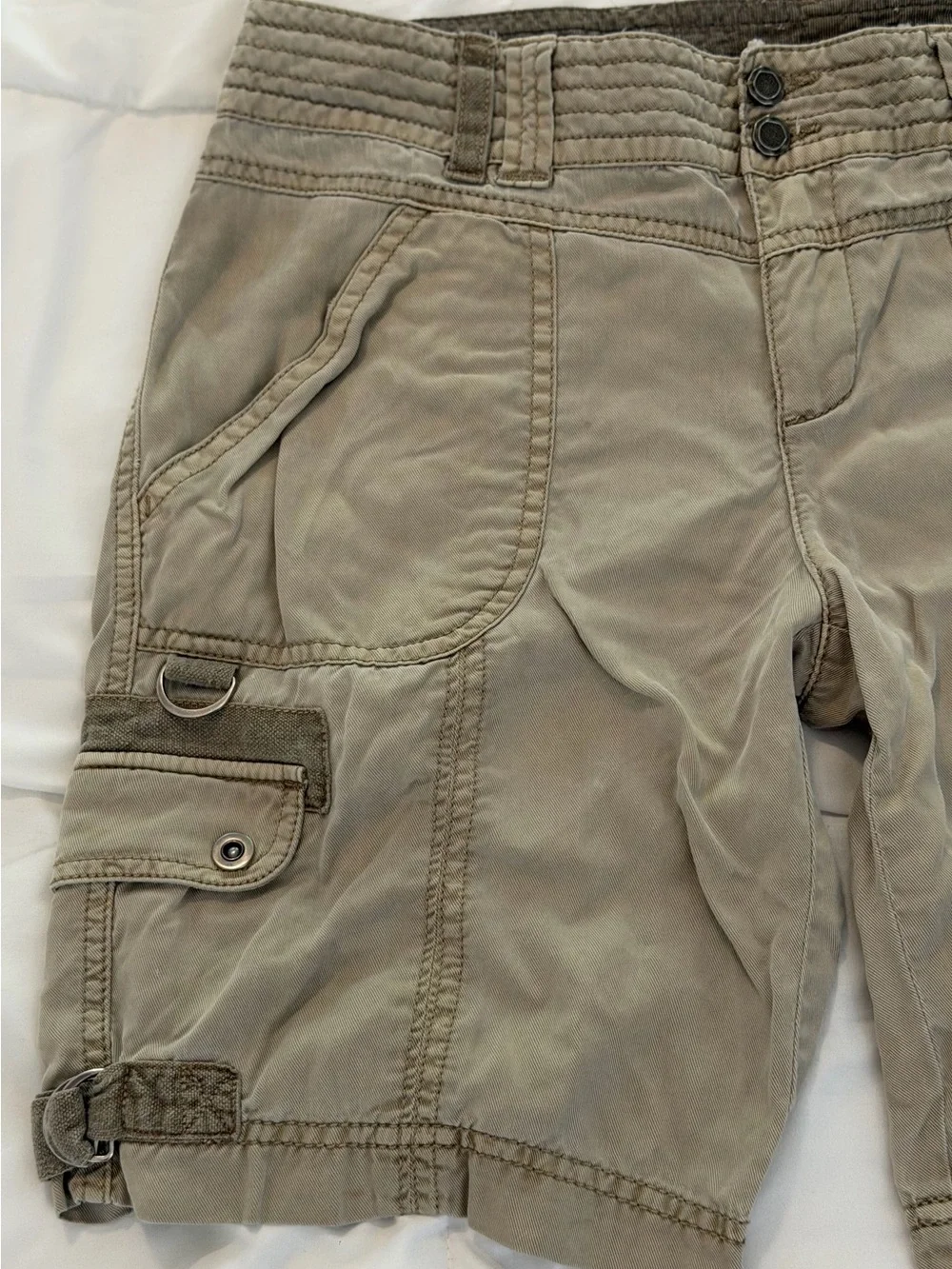Men's Casual Utility Cargo Shorts - Khaki